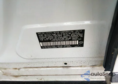 2012 Lexus Ls 460 из США, поврежденный, VIN JTHCL5EF8C5014264